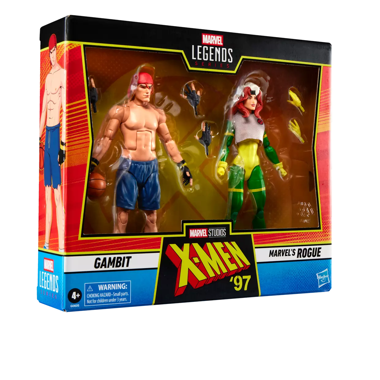Marvel Legends Series Gambit and Marvel's Rogue