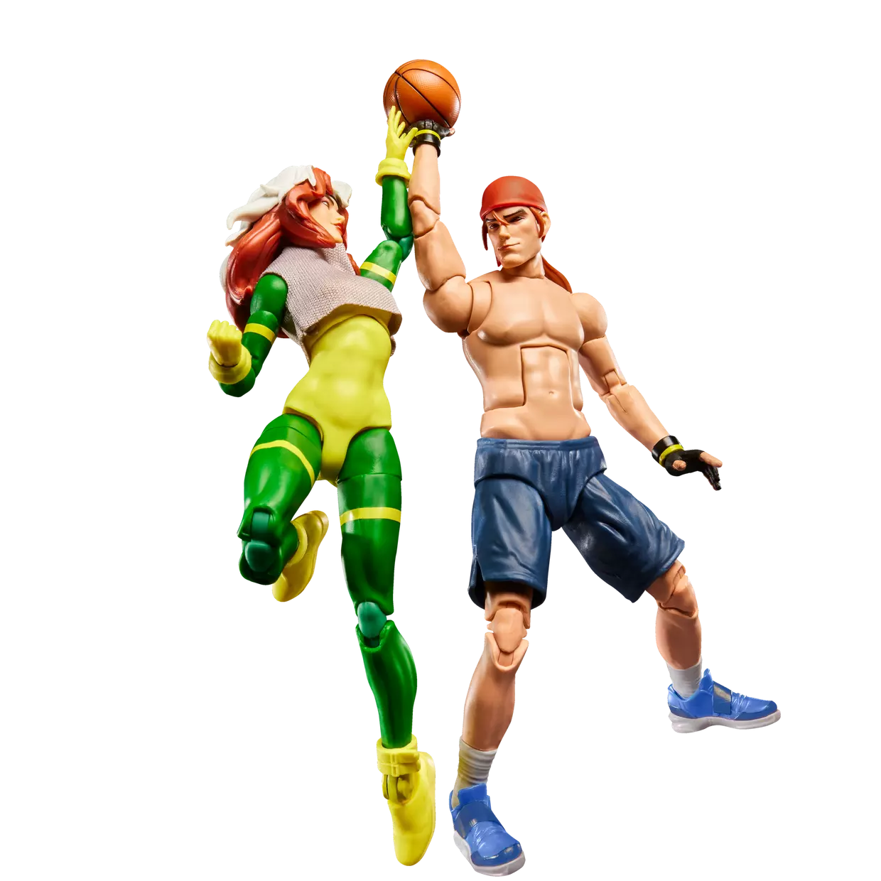 Marvel Legends Series Gambit and Marvel's Rogue