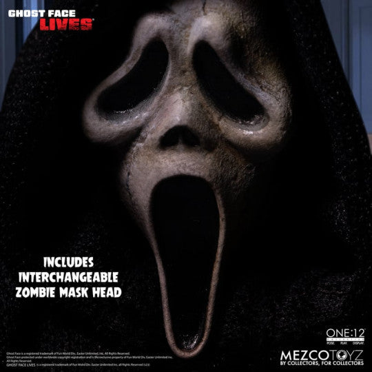 MEZCO One:12 Collective -Ghostface 1/12 Scale