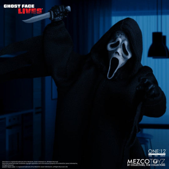 MEZCO One:12 Collective -Ghostface 1/12 Scale