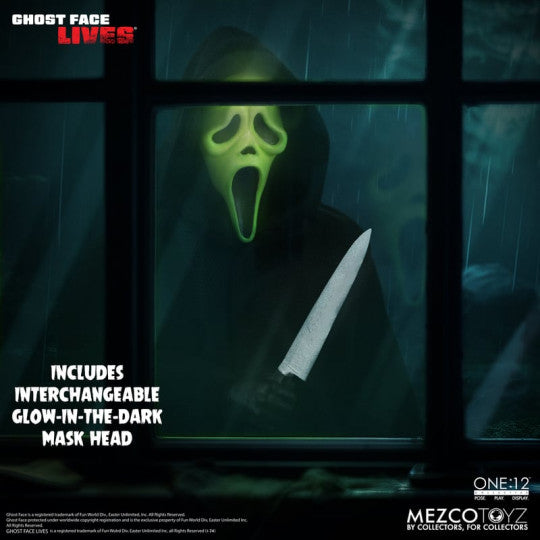 MEZCO One:12 Collective -Ghostface 1/12 Scale