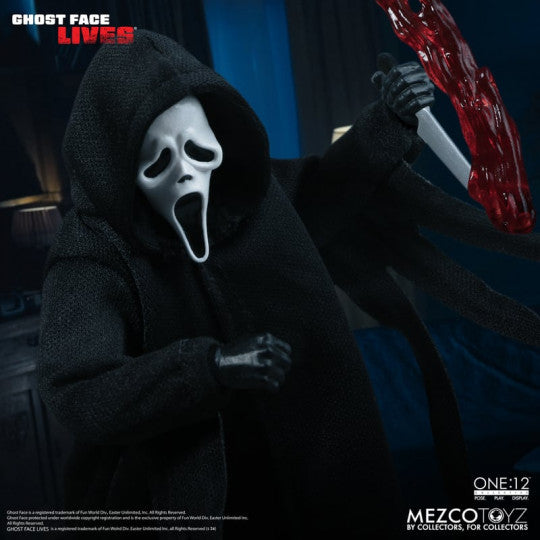 MEZCO One:12 Collective -Ghostface 1/12 Scale