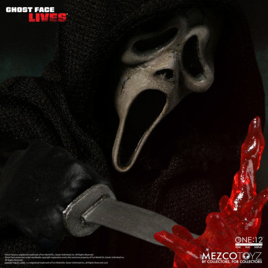 MEZCO One:12 Collective -Ghostface 1/12 Scale
