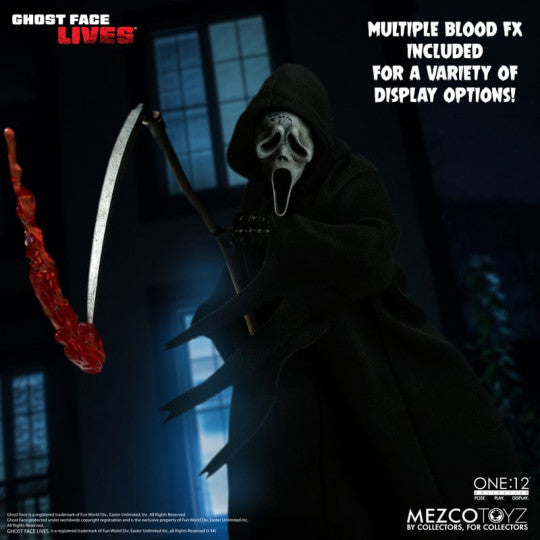 MEZCO One:12 Collective -Ghostface 1/12 Scale