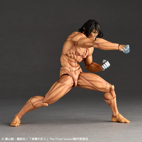 Amazing Yamaguchi Eren Attack Titan Ver. Shingeki no Kyojin Action Figure Limited Bonus Set Reissue