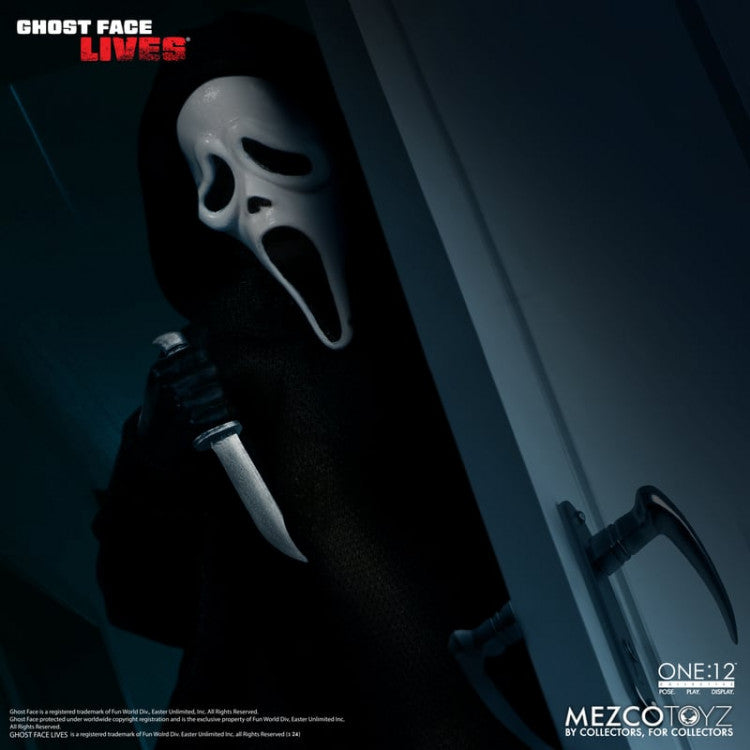 MEZCO One:12 Collective -Ghostface 1/12 Scale
